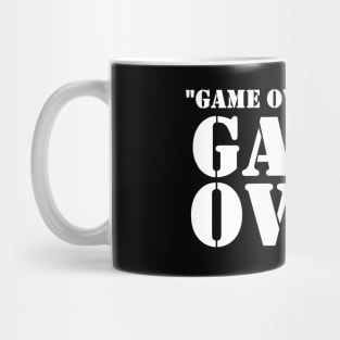 Game Over Man Mug